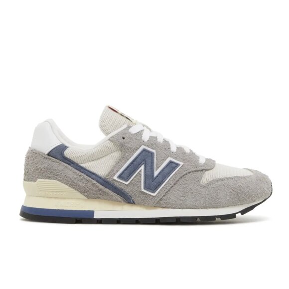 206. NEW BALANCE 996 Made in USA 'Grey Day 2023' Sneakers $175 EUC Sz M7 W9 EU40 - Picture 1 of 3